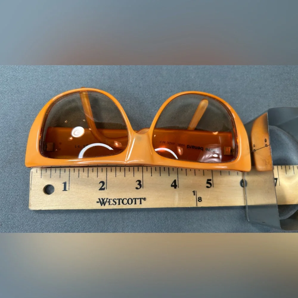 Harve Benard‎ Vintage Orange Oversized Sunglasses 1980’s